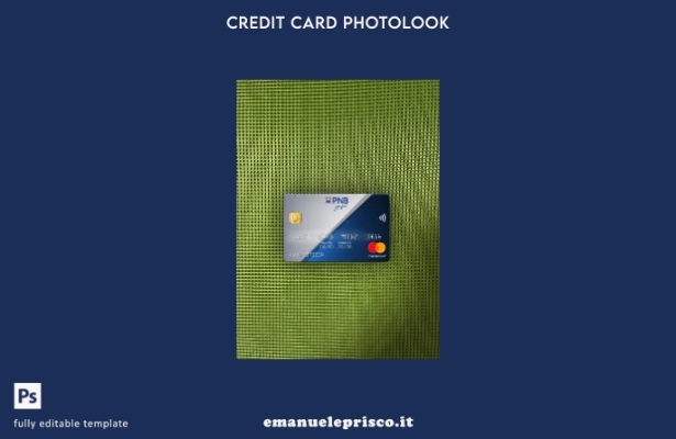 modello frontale photolook mastercard della Banca nazionale delle Filippine (PNB